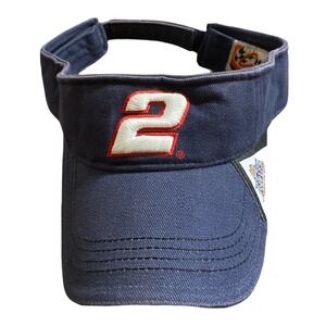 Chase Authentics Vintage Rusty Wallace #2 Rusty's Last Call Adjustable Visor Hat